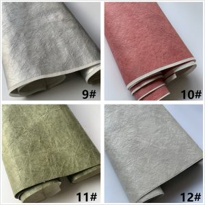 0.6mm Thickness, , Kraft Paper fabric, Washable, Sewing, Fashion Design, Various colors available, Vintage style, By one yard